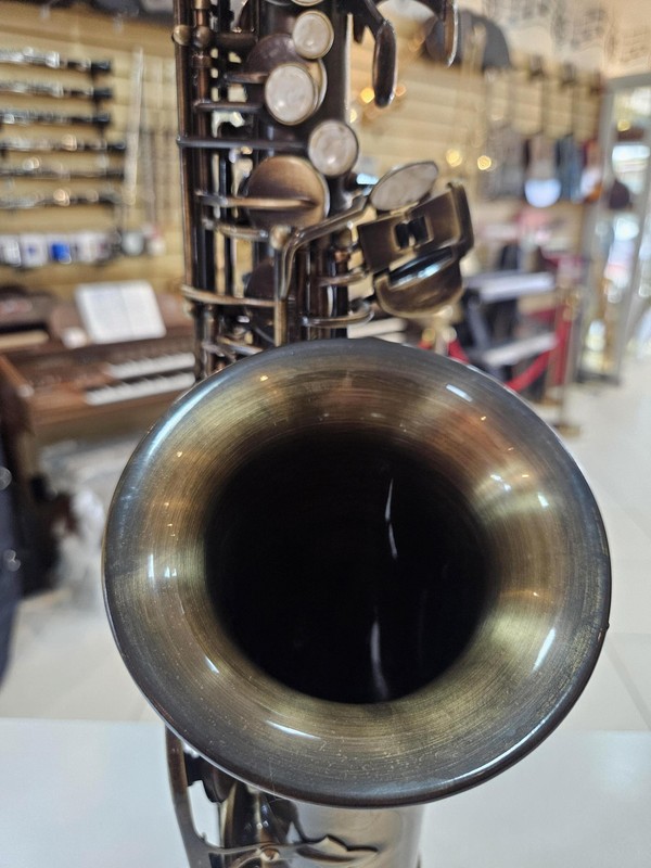 Sax Alto Dolphin envelhecido + Garantia FÁ-SOL-LÁ