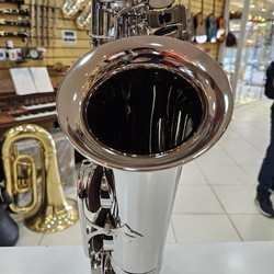 Sax Alto Eagle Niquelado Seminovo + Acessórios