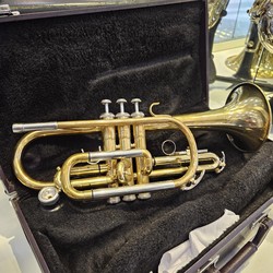 Cornet Yamaha sib com bocal Vicent Bach (Usado, Revisado)