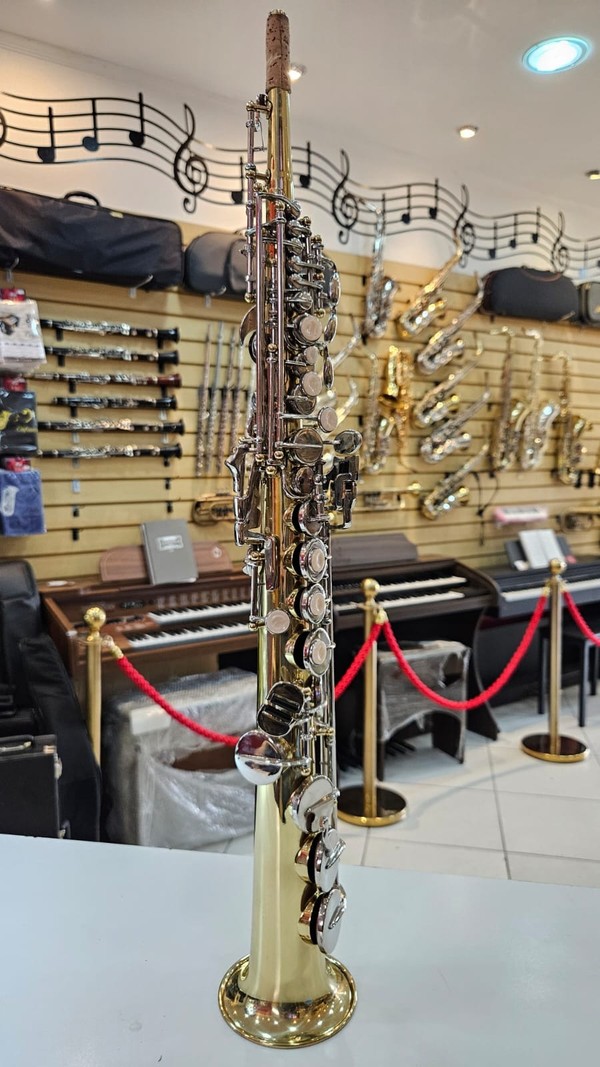 Sax Soprano Weril Master 91 Tudel Inteiriço Usado Revisado