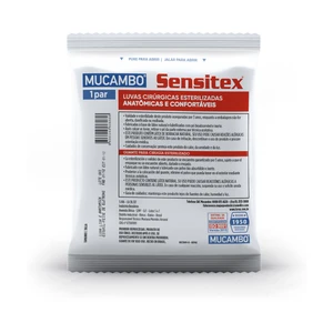 Luva Cirúrgica Estéril Sensitex - Nº 7,5 Com Pó - Par - Mucambo