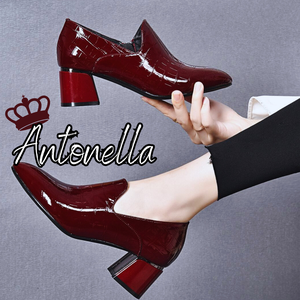 (PROMOÇÃO) Sapato Mocassim Verniz em Couro |Antonella